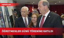 Brüksel Büyükelçiliği tarafından düzenlenen Öğretmenler Günü törenine katıldı