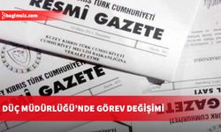 DÜÇ Müdürlüğü’nde görev değişimi