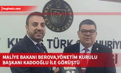 TÜMGİŞ Yönetim Kurulu Başkanı Kadooğlu ile görüştü