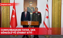 Cumhurbaşkanı Tatar, GKK Görgülü’yü ziyaret etti