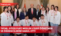 Tatar, Güzelyurt Meslek Lisesi öğretmen ve öğrencilerini kabul etti