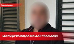 Kaçak mallarla yakalandı