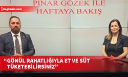 “Gönül rahatlığıyla Et ve süt tüketebilirsiniz”