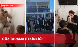 Alayköy İlkokulu’nda göz tarama etkinliği