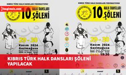 10.Halk Dansları Şöleni cuma ve cumartesi yapılacak