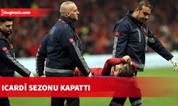 Galatasaray'da Icardi depremi: Sezonu kapattı