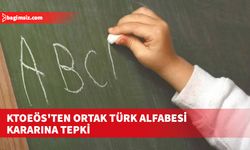 KTOEÖS'ten Ortak Türk Alfabesi kararına tepki