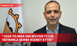 Harmancı: 2024 yılında şehre 500 milyon TL yatırım yaptık