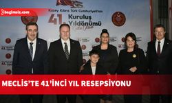 KKTC’nin 41. kuruluş yıl dönümü nedeniyle resepsiyon düzenlendi