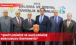 Bakan Gardiyanoğlu, TMT Mücahitler Derneği’ni kabul etti