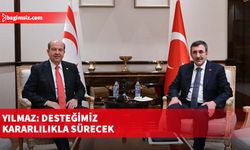 Yılmaz: Desteğimiz kararlılıkla sürecek