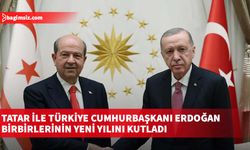 Tatar ile Türkiye Cumhurbaşkanı Erdoğan birbirlerinin yeni yılını kutladı