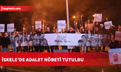 İskele’de Adalet Nöbeti tutuldu