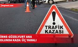 Girne-Güzelyurt ana yolunda kaza: Üç yaralı