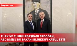 Türkiye Cumhurbaşkanı Erdoğan, ABD Dışişleri Bakanı Blinken'ı kabul etti