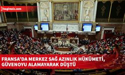 Fransa’da merkez sağ azınlık hükümeti, güvenoyu alamayarak düştü