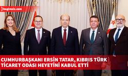 Cumhurbaşkanı Ersin Tatar, Kıbrıs Türk Ticaret Odası heyetini kabul etti