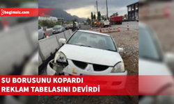 Alsancak’ta korkutan trafik kazası...