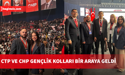 CTP Gençlik Örgütü, CHP Gençlik Kolları 17. Olağan Kurultayı'na katıldı