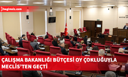 Çalışma ve Sosyal Güvenlik Bakanlığı’nın 5 milyar 430 milyon 161 bin TL’lik bütçesi geçti