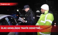 Denetimler sonucu 20 alkollü sürücü rapor, 41 araç trafikten men edildi, dört kişi tutuklandı