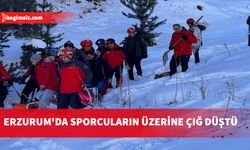 Erzurum'da Palandöken Dağı'nda sporcuların üzerine çığ düştü… Bir sporcu hayatını kaybetti