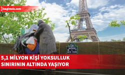 Fransa'da 5,1 milyon kişi yoksulluk sınırının altında yaşıyor