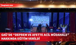 GAÜ’de “deprem ve afette acil müdahale” hakkında uygulamalı eğitim verildi