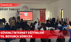 Ortaokul altıncı sınıflara güvenli internet eğitimi veriliyor