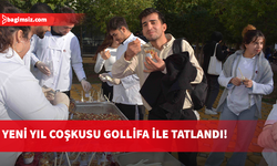 YDÜ Gastronomi öğrencilerinden yılbaşına özel Gollifa hazırlayarak, ikram etti