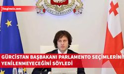 Gürcistan Başbakanı Kobakhidze, parlamento seçimlerinin yenilenmeyeceğini söyledi