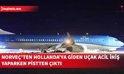 Norveç'ten Hollanda'ya giden yolcu uçağı, acil iniş sırasında pistten çıktı