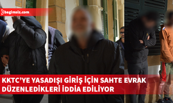 Lefkoşa’da insan kaçakçılığı ve sahte evrak düzenleme: 3 kişi mahkemeye çıkarıldı