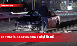 Bir haftada 70 trafik kazası...