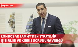 Güney Kıbrıs Dışişleri Bakanı Kombos, Londra’da David Lammy ile görüştü