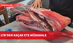 LTB’den 50 kilo mühürlenmemiş ete müdahale