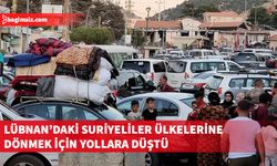 Esed rejiminin devrilmesinin ardından Lübnan’daki Suriyeliler ülkelerine dönmek için yollara düştü