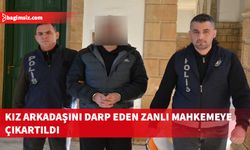 Kasti hasar ve darp suçlamalarından tutuklanan zanlı mahkemeye çıkartıldı