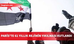 Paris'te, Baas rejiminin devrilişi coşkuyla kutlandı