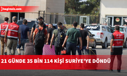 Türkiye İçişleri Bakanı Yerlikaya, ülkesine dönen Suriyelilerin sayısını açıkladı