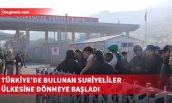 Cilvegözü Sınır Kapısı'nda geri dönüş yoğunluğu başladı