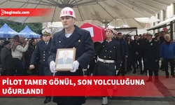 Pilot Tamer Gönül, askeri törenle son yolculuğuna uğurlandı