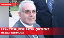 Cumhurbaşkanı Tatar, Fevzi Beyar için taziye mesajı yayımladı