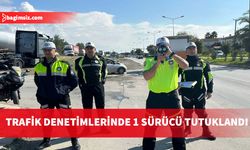 Trafik denetimleri: 25 araç trafikten men edildi, 1 sürücü tutuklandı