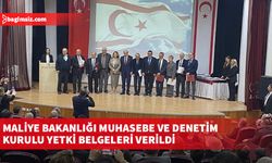 Maliye Bakanlığı Muhasebe ve Denetim Kurulu Yetki Belgeleri verildi