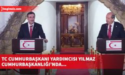 TC Cumhurbaşkanı Yardımcısı Yılmaz Cumhurbaşkanlığı’nda...