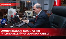 Cumhurbaşkanı Tatar, AA'nın "Yılın Kareleri" oylamasına katıldı