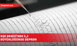 Ege Denizi'nde 5,2 büyüklüğünde deprem