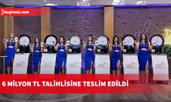 6 Milyon TL talihlisine teslim edildi