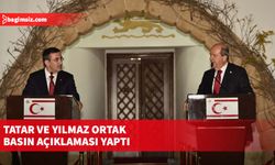 Tatar ve Yılmaz ortak basın açıklaması yaptı